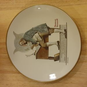 Gorman Norman Rockwell's  1976 Ltd Edition America's Sesqui Centennial 9"